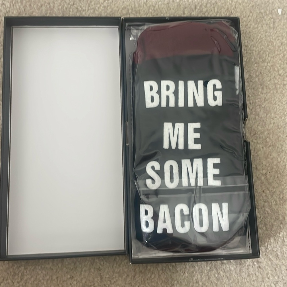 Bring Me some Bacon socks